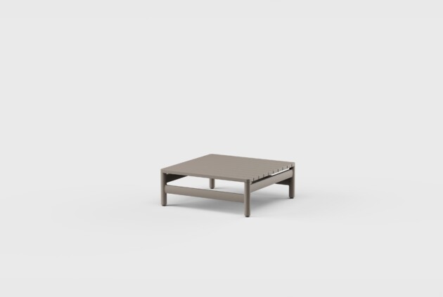 Montauk Side Table SQ Aluminum 30&#8243;