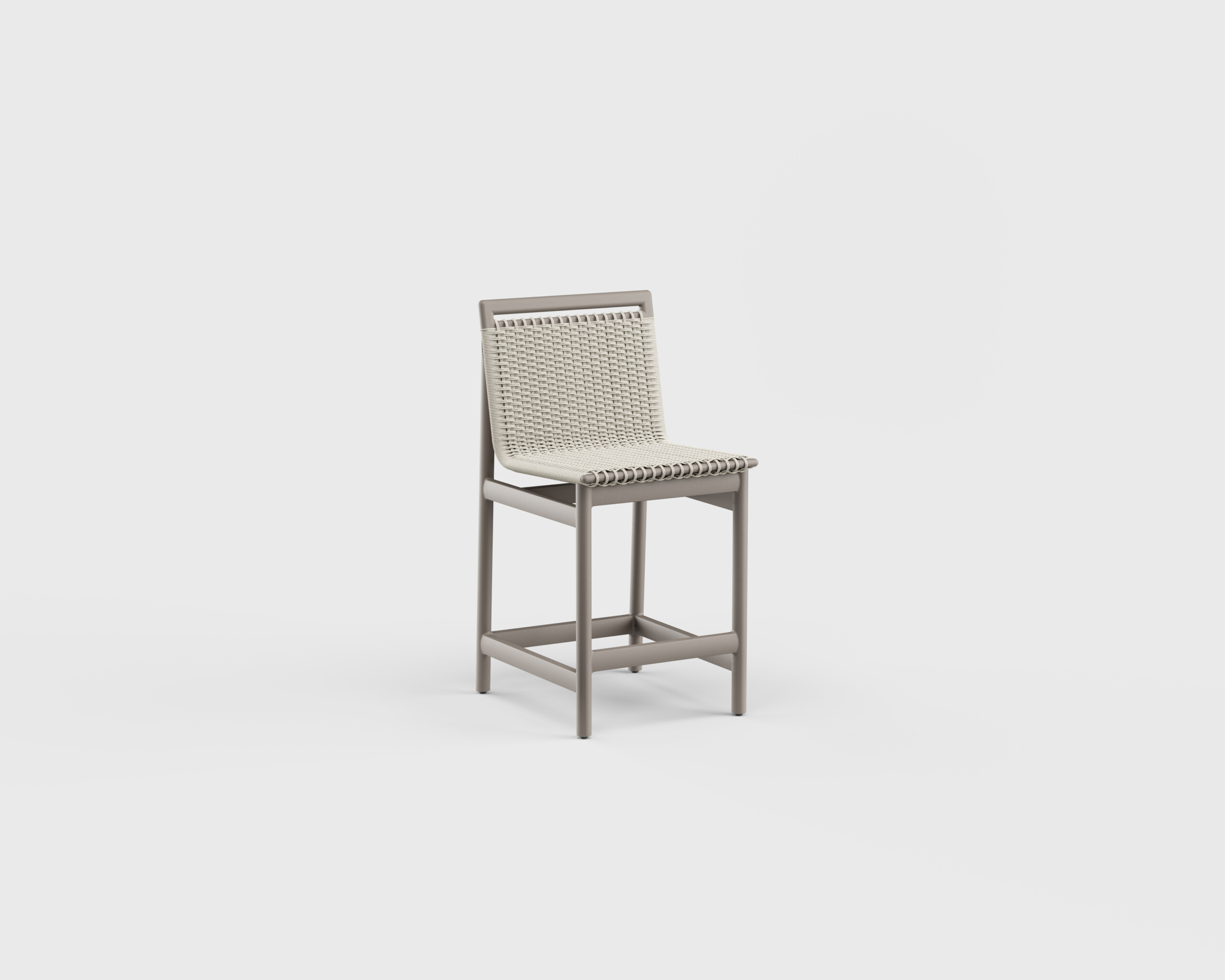 Montauk Counter Stool Aluminum