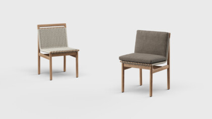 Montauk Dining Side Chair Teak