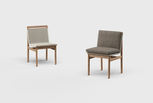 Montauk Dining Side Chair Teak