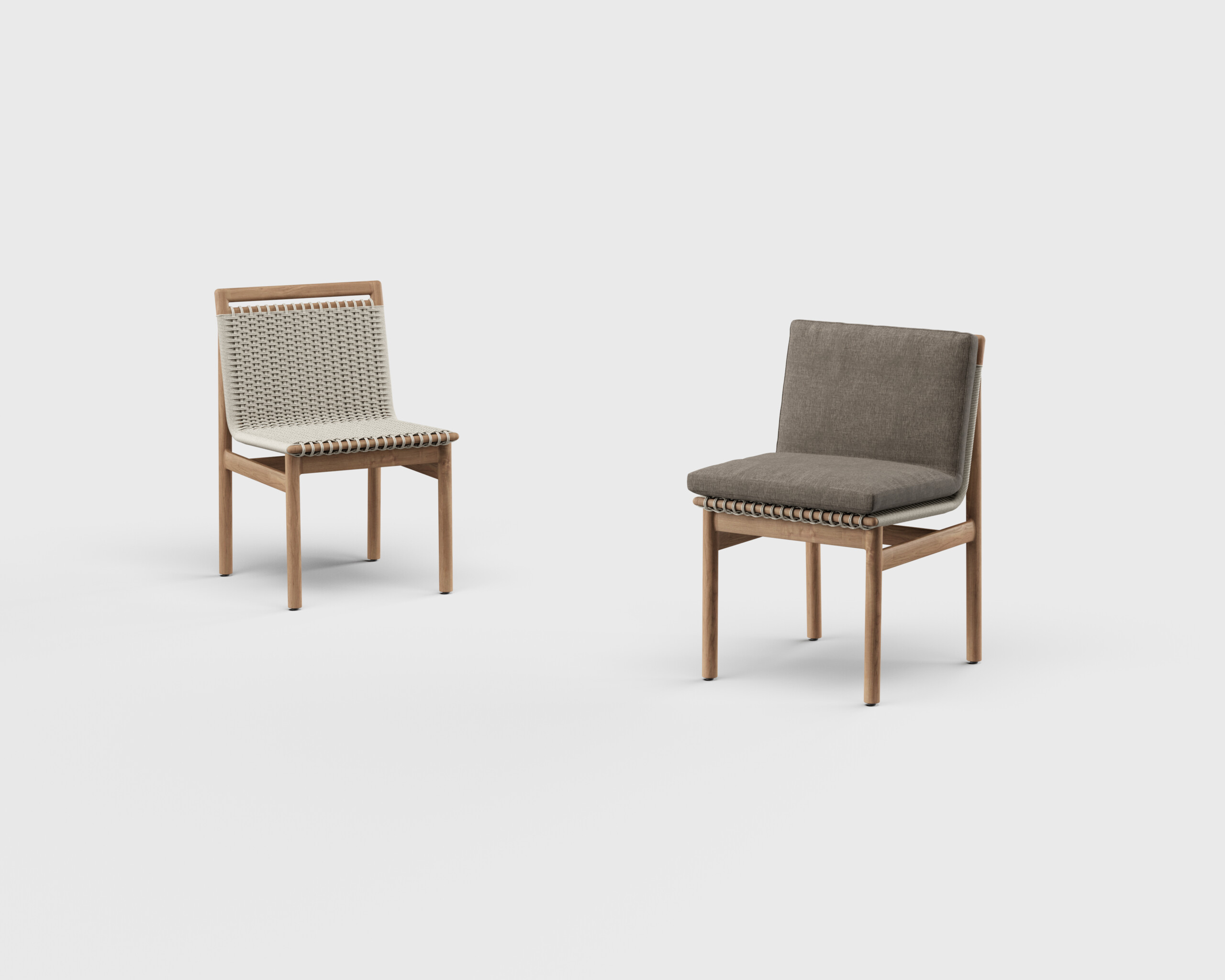 Montauk Dining Side Chair Teak