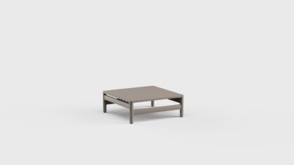 Montauk Side Table SQ Aluminum 30&#8243;