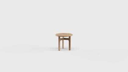 Morellino Side Table RD Teak 20&#8243;