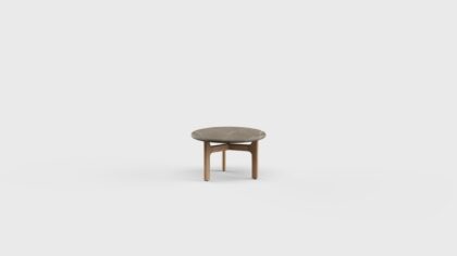 Morellino Side Table RD Stone 24&#8243;