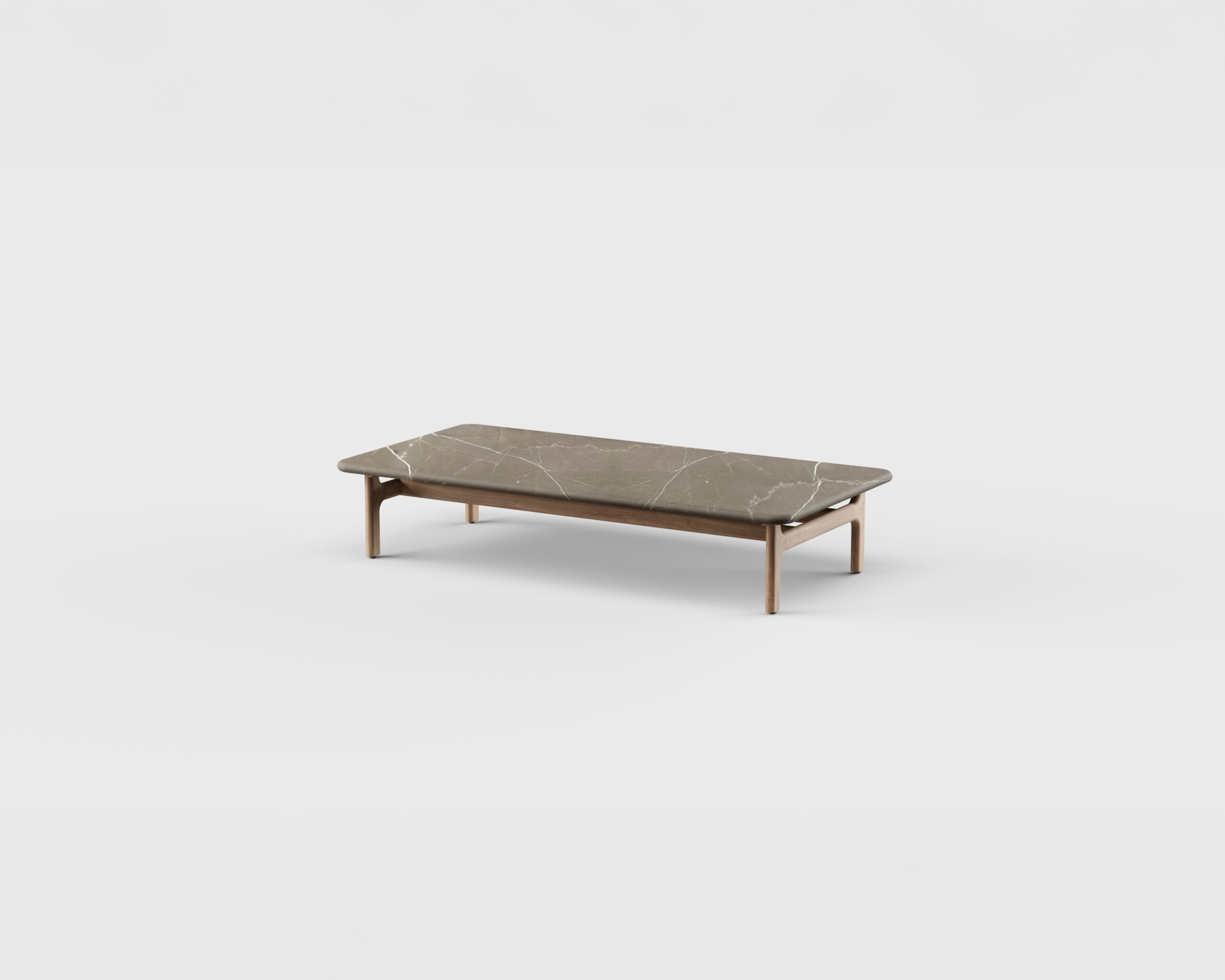 Morellino Coffee Table Rect Stone 62&#8243;