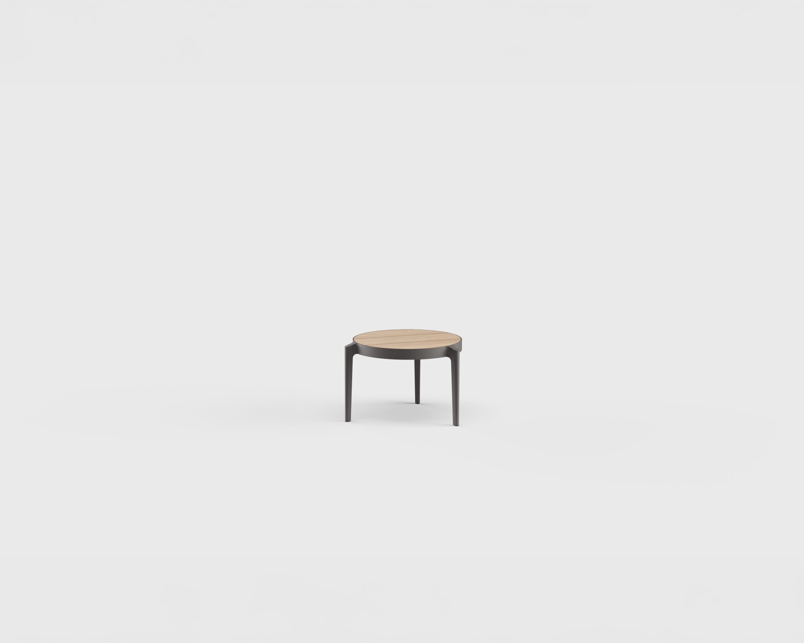 356 Side Table RD Teak 18&#8243;