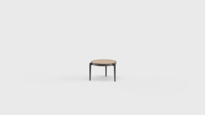 356 Side Table RD Teak 18&#8243;