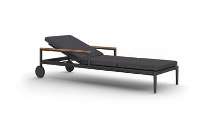 Chester Arm Wheels Pool Chaise