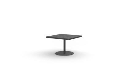 Greenwich Square Side Table Aluminum Top