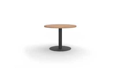 Greenwich Cafe Table Pedestal RD Teak 40&#8243;