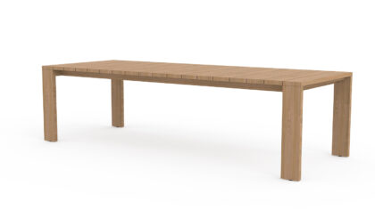 S2 Dining Table Rect Teak 108&#8243;