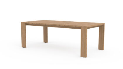 S2 Dining Table Rect Teak 84&#8243;