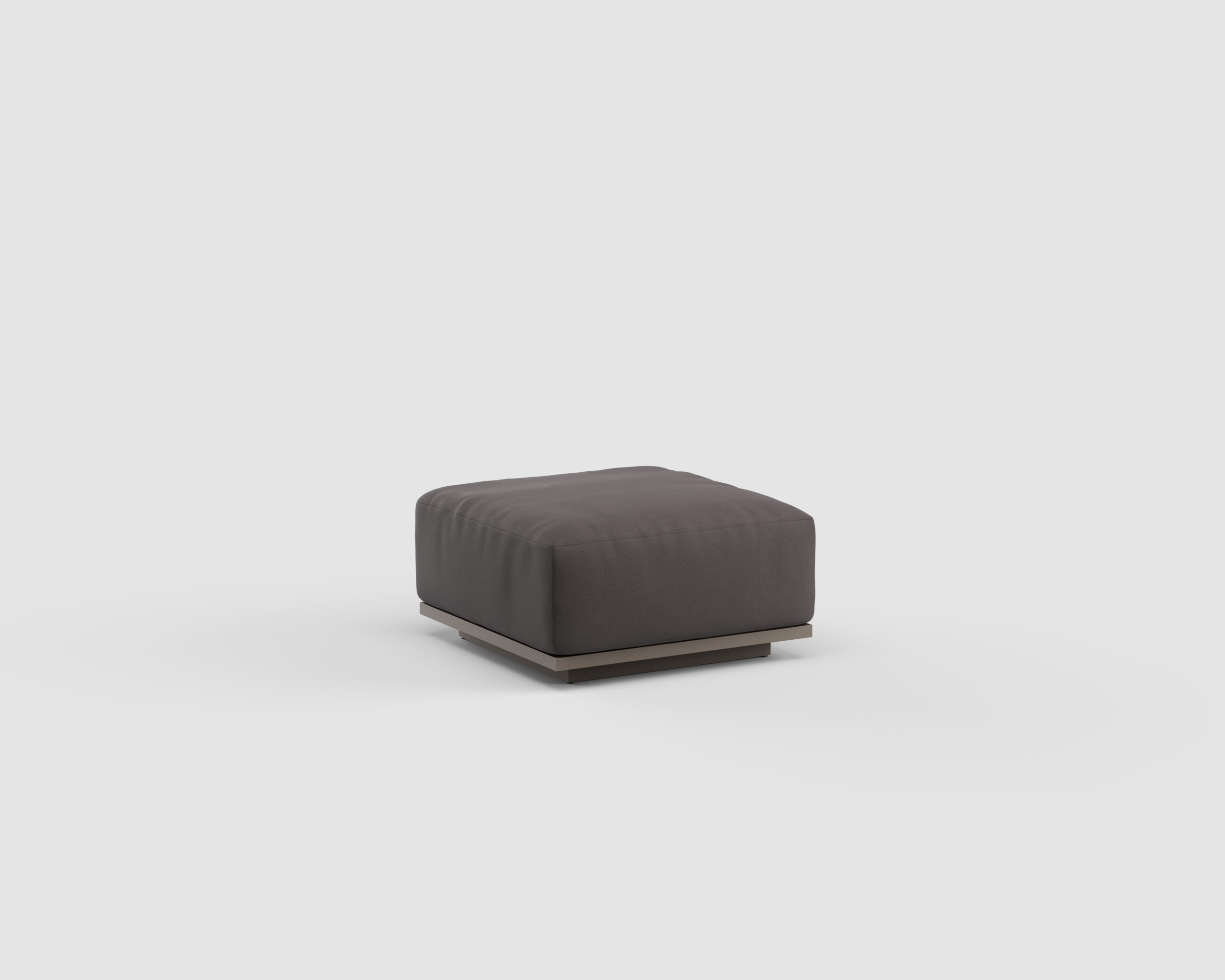 S2 Ottoman Aluminum