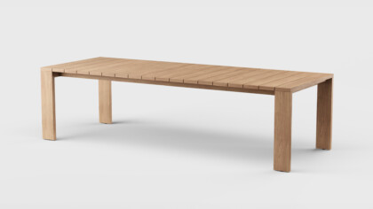 S2 Dining Table Rect Teak 108&#8243;