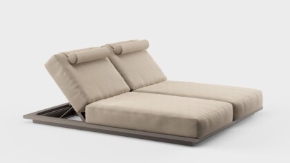 S2 Chaise Double Aluminum