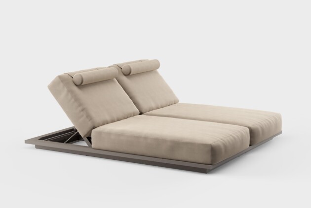 S2 Chaise Double Aluminum