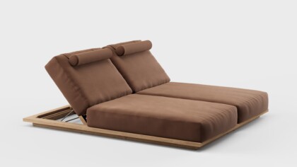 S2 Chaise Double Teak