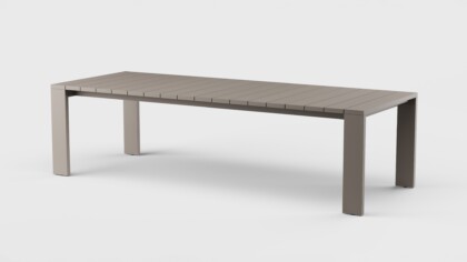 S2 Dining Table Rect Aluminum 108&#8243;