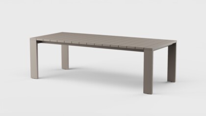 S2 Dining Table Rect Aluminum 96&#8243;