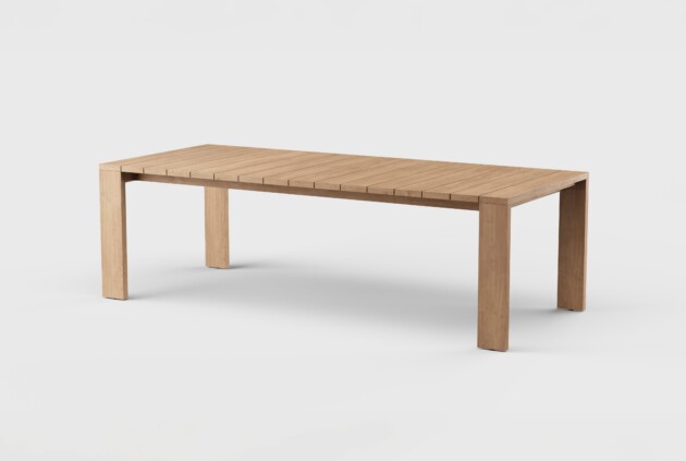 S2 Dining Table Rect Teak 96&#8243;