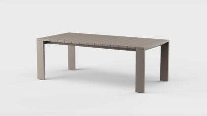 S2 Dining Table Rect Aluminum 84&#8243;