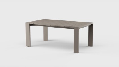 S2 Dining Table Rect Aluminum 72&#8243;