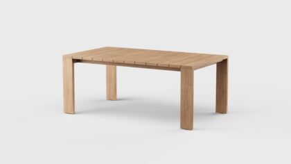 S2 Dining Table Rect Teak 72&#8243;
