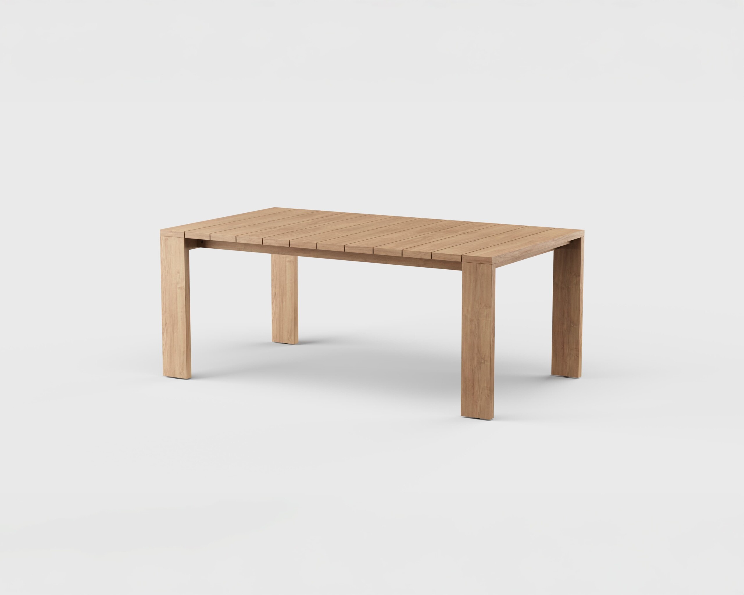 S2 Dining Table Rect Teak 72&#8243;