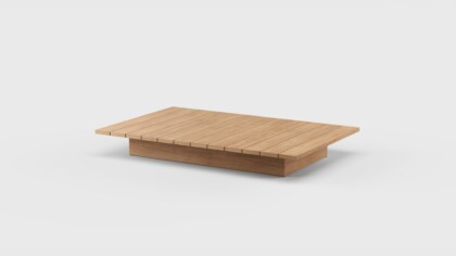 S2 Coffee Table Rect Teak 71&#8243;