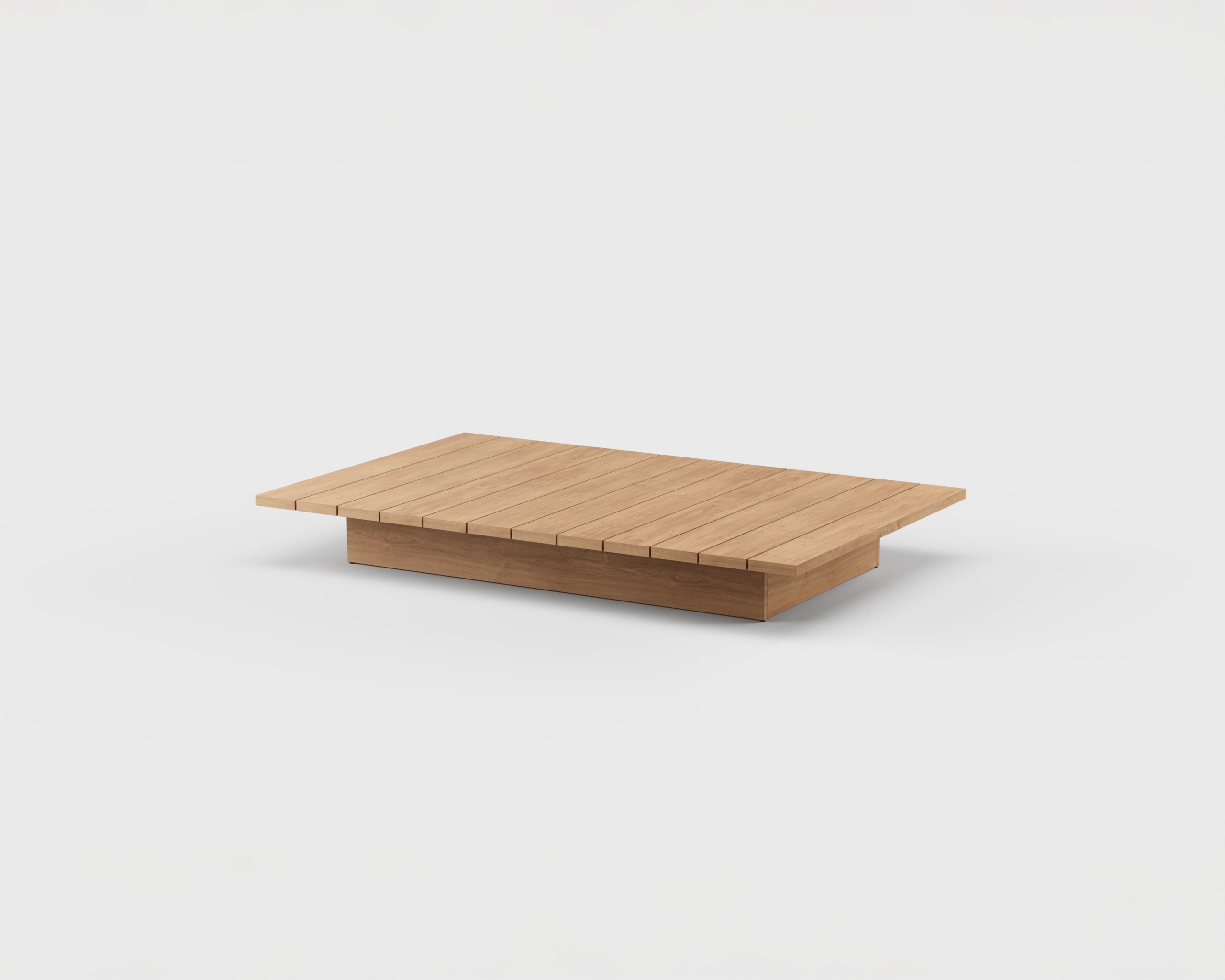 S2 Coffee Table Rect Teak 71&#8243;