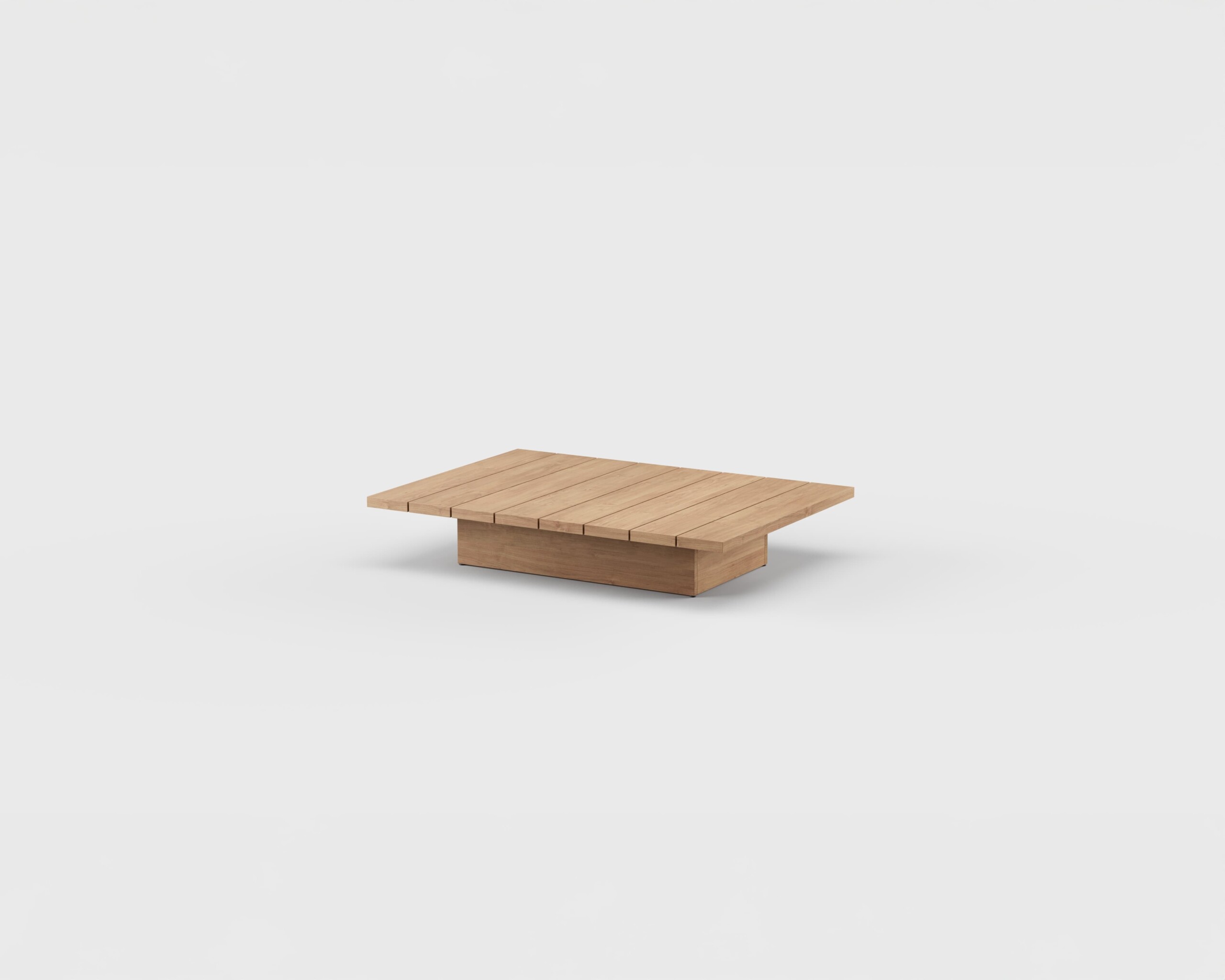 S2 Coffee Table Rect Teak 51&#8243;