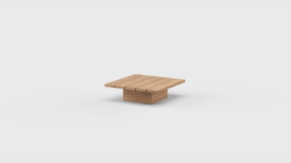 S2 Side Table SQ Teak 30.5&#8243;