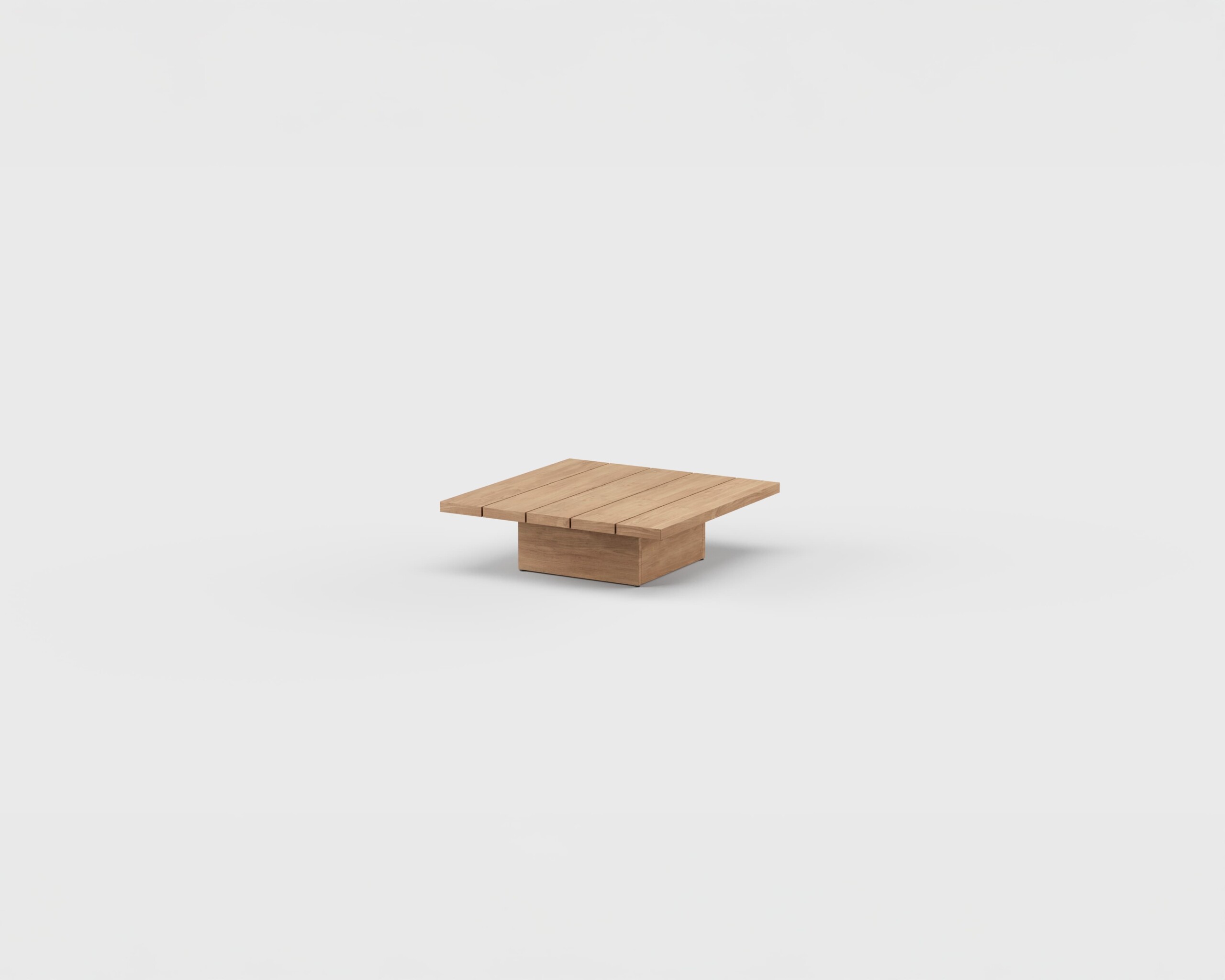 S2 Side Table SQ Teak 30.5&#8243;