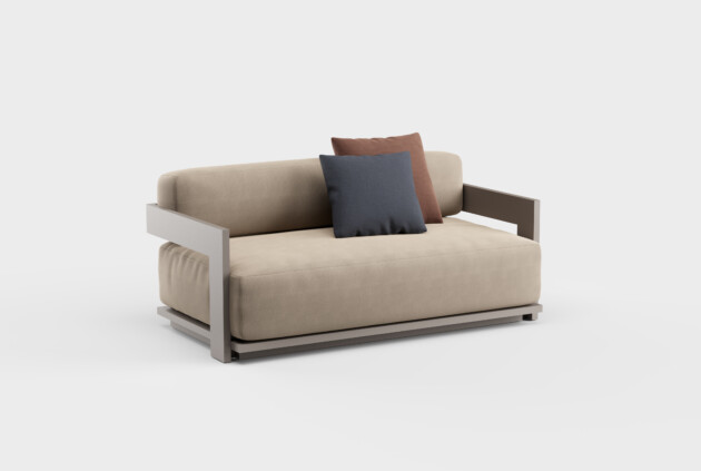 S2 Sofa Aluminum 62&#8243;