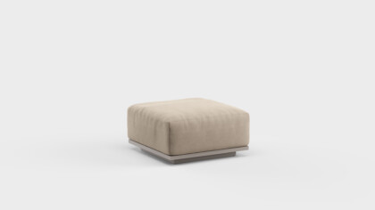 S2 Ottoman Aluminum