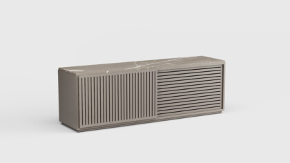 Savoy Low Credenza Stone Top
