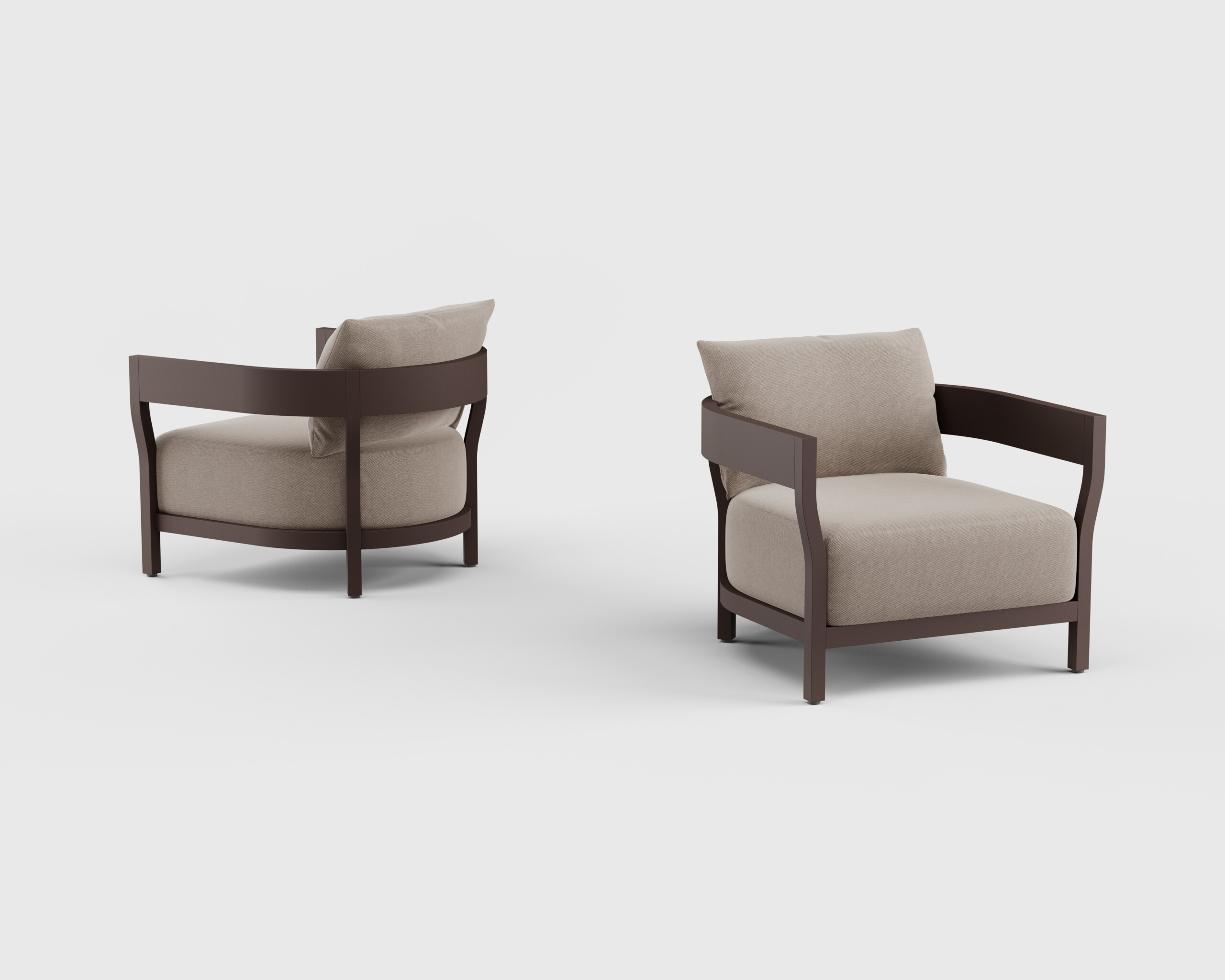 Sonoma Lounge Chair Aluminum