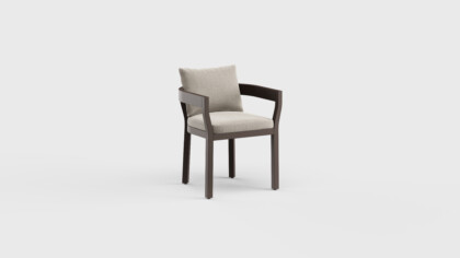 Sonoma Dining Arm Chair Aluminum