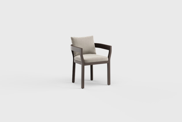 Sonoma Dining Arm Chair Aluminum