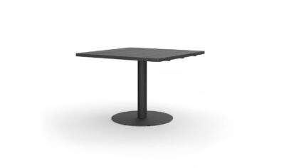 Greenwich Cafe Table Pedestal SQ Aluminum 31.5&#8243;