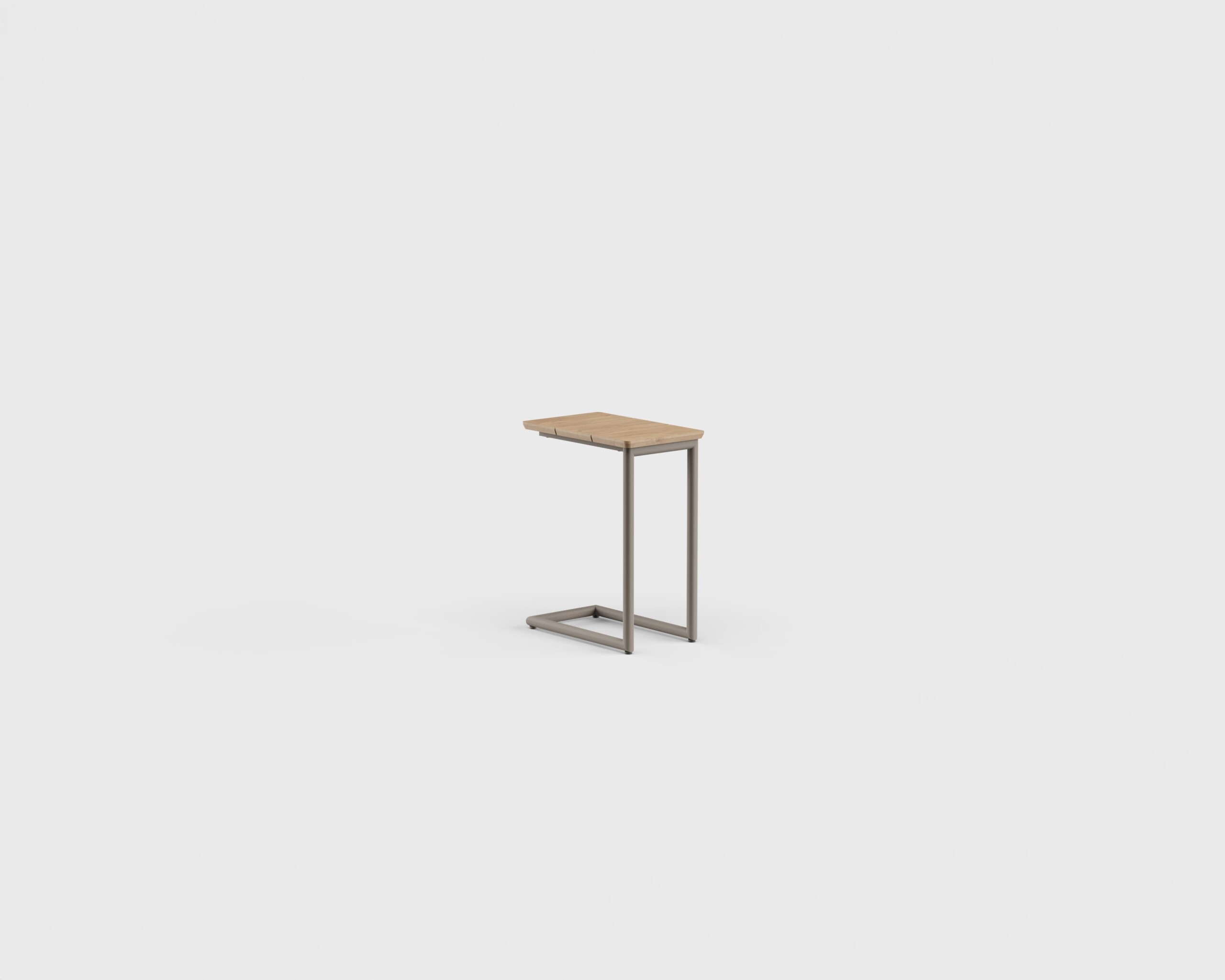 Taos Side Table Rect Teak 18&#8243;
