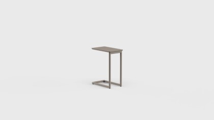 Taos Side Table Rect Aluminum 18&#8243;