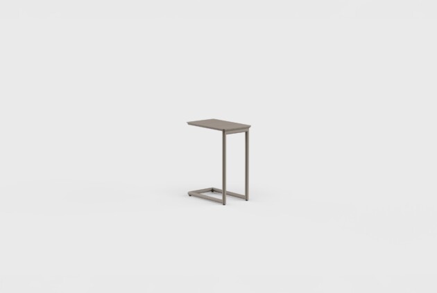 Taos Side Table Rect Aluminum 18&#8243;