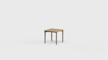 Taos Side Table SQ Teak 18&#8243;