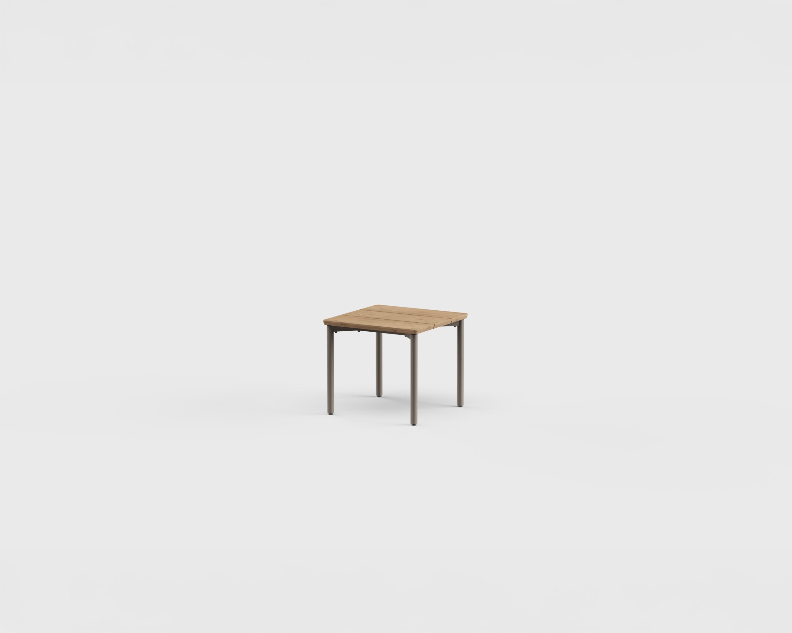 Taos Side Table SQ Teak 18&#8243;