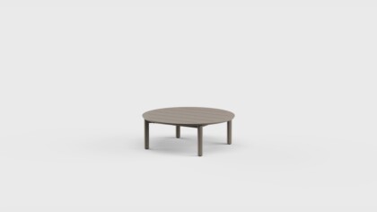 Taos Coffee Table RD Aluminum 36&#8243;