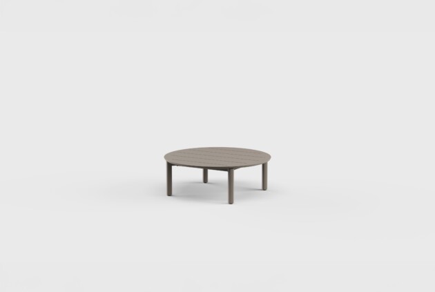 Taos Coffee Table RD Aluminum 36&#8243;