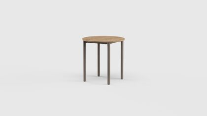 Taos Dining Table RD Teak 30&#8243;