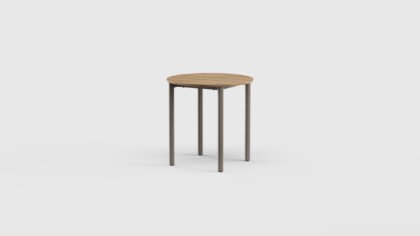 Taos Dining Table RD Teak 30&#8243;