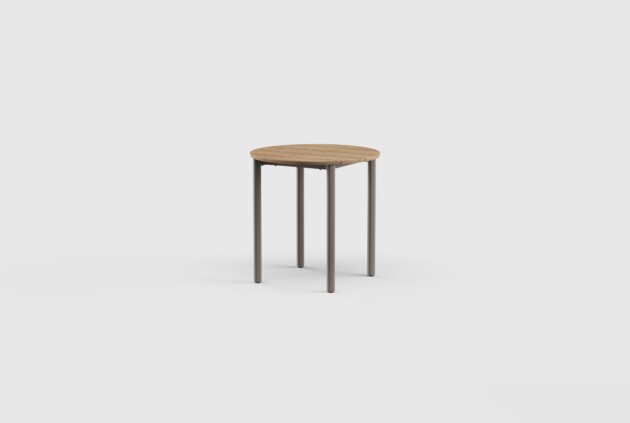 Taos Dining Table RD Teak 30&#8243;